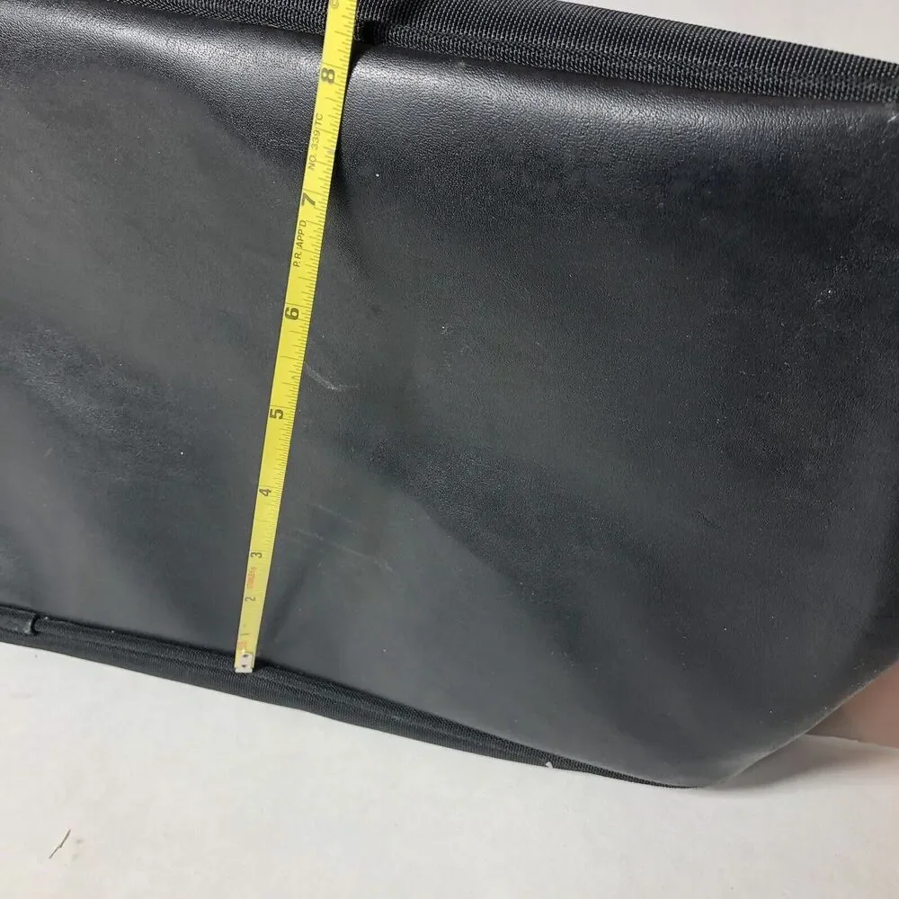 Kenneth Cole New‎ York Bag Travel Duffel Tote Weekend Black Canvas 19